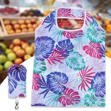 Imagem de Sacolas de compras reutilizáveis laváveis na máquina bolsa de compras dobrável com proteção ambiental (estilo 5)