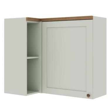 Imagem de Armário De Cozinha Genialflex Iluminata Aéreo Hortelã