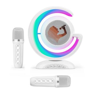 Imagem de Máquina de karaokê AEYATCH alto-falante Bluetooth portátil para crianç