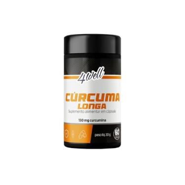 Imagem de Curcuma (curcumina) 4well 130mg - 60 cápsulas 30 Doses