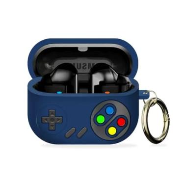 Imagem de Capa Case Para Fone Samsung Galaxy Buds 3 E 3 Pro 2024 Mini Game (Azul)