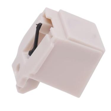 Imagem de Yunseity A Substituição da Caneta Cônica ATN3600L Melhora A Qualidade do Som para A Plataforma Giratória AT-LP60X AT-LP60XBT AT-SB727, 1 Pacote de Material Branco, Fácil Instalação para Audiófilos