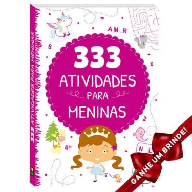 Imagem de Livro 333 Atividades Para Meninas  Little Pearl Books Crianças Filhos 