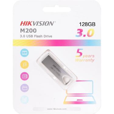 Imagem de Pen Drive Hikvision M200 128GB, USB 3.0 - HS-USB-M200 128G