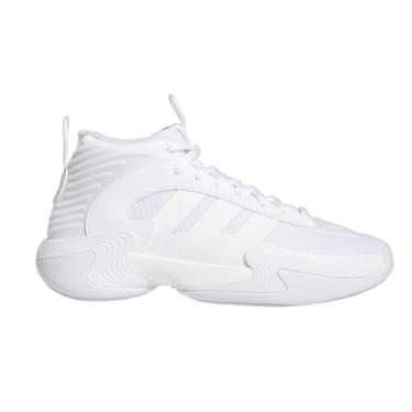 Imagem de adidas Tênis feminino de basquete Exhibit Select 2.0 Mid Team - Branco, Branco, 38