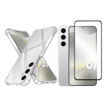 Imagem de Capa Capinha Case + Película de Cerâmica para Samsung Galaxy S24