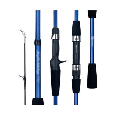 Imagem de Vara de Pesca de Viagem Mini vara de pesca para arremesso, 4/5 seção 1.8m, viagem, fundição carbono, peso 5-20g, isca ultraleve rápida