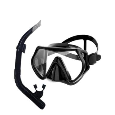 Imagem de Kit Máscara Mergulho Óculos Respirador Profissional Adulto Praia Piscina Ajustável Silicone