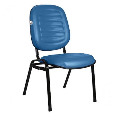 Imagem de Cadeira Empilhável Para Igrejas Evangélicas Linha Holy Azul