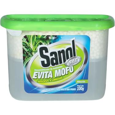 Imagem de Evita Mofo Absorventes de Umidade (desumidificador), Alecrim, Sanol, 100 g, Verde