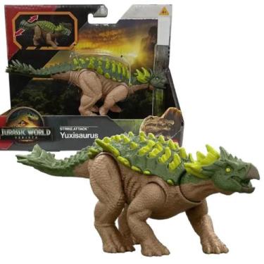 Imagem de Boneco Yuxisaurus Jurassic World Strike Attack Mattel JGB77