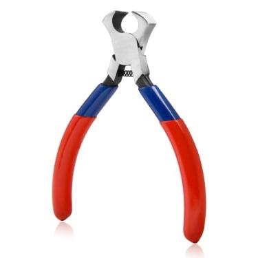 Imagem de Mini alicate de ponta de precisão alicate de corte pequeno ferramenta de extração de unhas para carpinteiro alicates de joias para miçangas para fazer joias, corte de arame, artesanato faça você mesmo