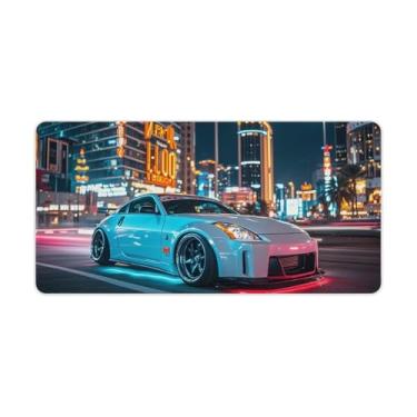 Imagem de HouLaiZhe 350z Super Rápido JDM Carro Esportes Cool Gaming Mouse Pads JDM Car Desk Pads Grandes Mousepads para Teclado Desktop Tapete de Computador 30 x 60 cm