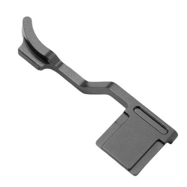 Imagem de Aderência para polegar com capa de sapata, alça de polegar adequada para X T50, liga de alumínio, acessório fotográfico de apoio de mão para câmera (preto)