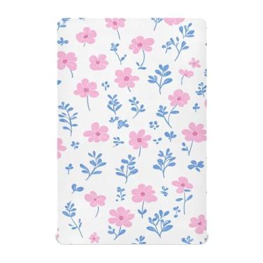 Imagem de STAYTOP Lençóis de berço para meninos e meninas, lençol com elástico para berço padrão e colchão infantil, lençol de microfibra supermacia 99 × 27 × 5 cm