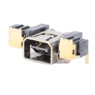 Imagem de Acouto Substituição de Porta de Carregamento de Metal Premium para Novo 3DS e Novo 3DS XL - Reparo Profissional e Solução de Energia Duradoura