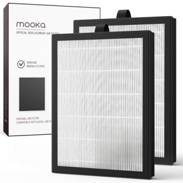 Imagem de MOOKA Filtro HEPA de substituição oficial para purificador de ar M200L (pacote com 2)