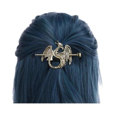 Imagem de Grampo De Cabelo Nórdico Viking Com Nó Celta Estilo Retrô Acessórios D