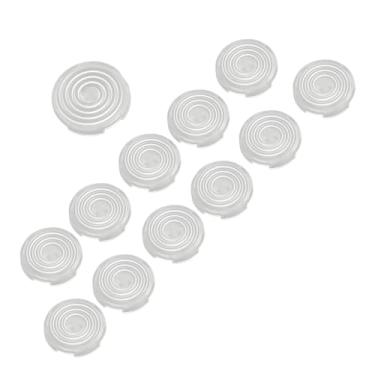 Imagem de KIMISS 12 Peças Capas de Botão a De-20.2mm e 25. M Capas de Botão Mecânico para Interruptores Kailh, Cereja, Ttc, Akko e Gloriosos (Branco)