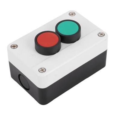 Imagem de Garosa Estação de Interruptor de Botão Momentâneo NO NC Interruptor de Botão Com Caixa ABS À Prova de água à Prova de Poeira à Prova de Erosão Classificação IP65 para Controle