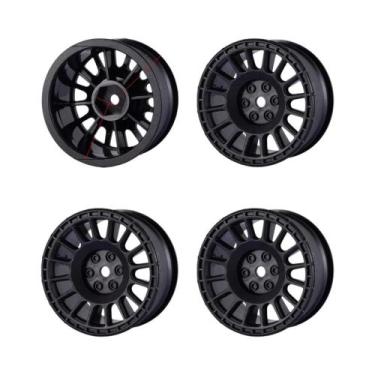 Imagem de Rodas E Pneus Hexagonais De 12mm Para Carros De Rally 1/10, Drift, Cor