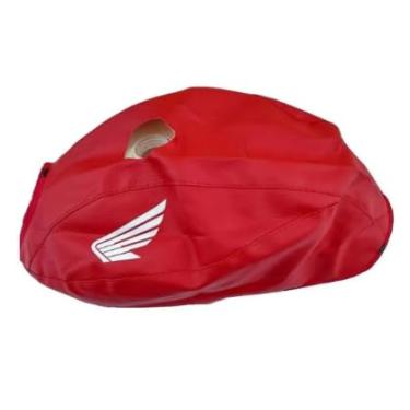 Imagem de Capa Tanque Cg 150 Fan Titan Mix Ano 2009 A 2013 (Vermelho)