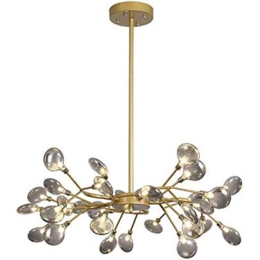 Imagem de Moderno Lustre De Casa De Fazenda Luminária, Lustres Firefly De Design Criativo, Iluminação Pingente De LED Altura Ajustável Para Sala De Jantar,7,A,Collector88