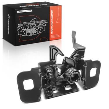 Imagem de A-Premium Conjunto de trava do capô frontal compatível com Chevrolet Equinox 2010-2012 e GMC Terrain 2010-2012 - Trava do capô frontal