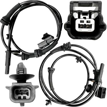 Imagem de Broaug 2 peças novo ABS sensor de velocidade da roda traseira esquerda e traseira direita compatível com Nissan Pathfinder (2013-2021) / Infiniti QX60 (2014-2020) JX35 (2013) - Substitui os números