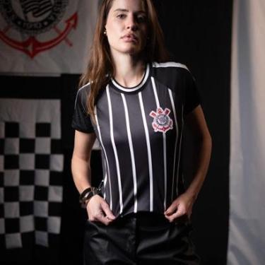 Imagem de Camisa Corinthians Torcedora Clássica Dry Feminina-Feminino
