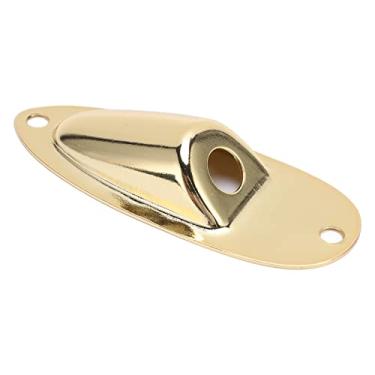 Imagem de Placa de entrada de metal para combinação ampla de guitarra elétrica para tocar Ouro