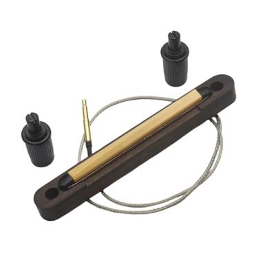 Imagem de Milageto Captador Piezoelétrico para Instrumentos Musicais, Acessório de Substituição para Captadores Profissionais Robustos E Leves para Baixo, com Conector D, 6 Cordas