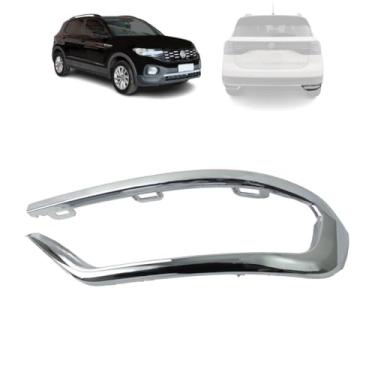 Imagem de MOLDURA REFLETOR DO PARACHOQUE TRASEIRO VW T-CROSS 2020 A 2024 LADO DIREITO - 2GP8533322ZZ