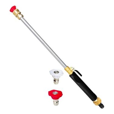 Imagem de Gralara Lanças de Lavadora de Alta Pressão, Bocal de Jato de Água para Mangueira, Ferramenta Universal de Limpeza e Irrigação, Ideal para Calhas