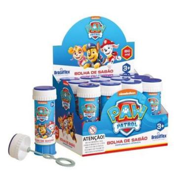 Imagem de Bolinha De Sabão Patrulha Canina Paw Patrol kit 24u - Pais e filhos