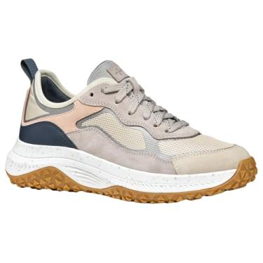 Imagem de Geox Tênis feminino de cano baixo, Lt Taupe Rock, 34