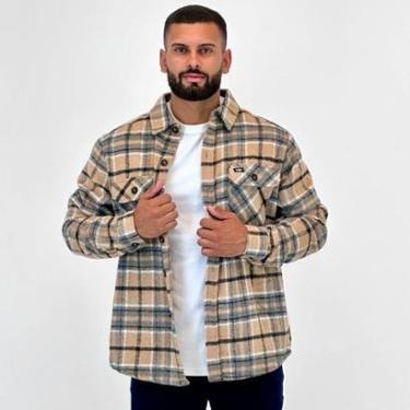 Imagem de Camisa Mormaii Flanela Xadrez Manga Longa Masculina-Masculino