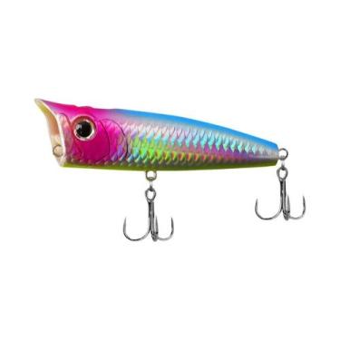 Imagem de Isca Artificial Popper Preta 9g 14.6g 20g Para Pesca De Robalo E Peixe