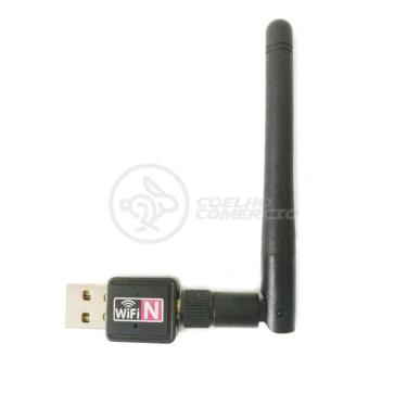 Imagem de Antena Usb 2.0 Receptor De Wifi Wireless Internet Sem Fio 1200Mbps 802.Inn Pc Notebook 68