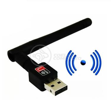 Imagem de Antena Usb 2.0 Receptor De Wifi Wireless 1200Mbps