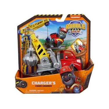 Imagem de Patrulha Canina, Boneco Charger com Caminhão Guindaste