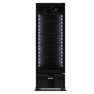 Imagem de Refrigerador Imbera Inverter Porta de Vidro Full Black Vrs13 Bivolt 393L