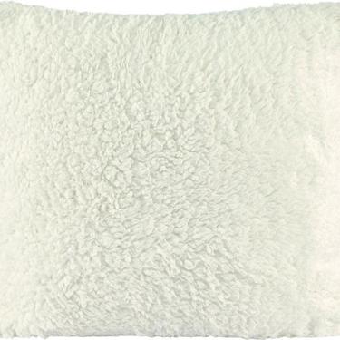 Imagem de Capa de Almofada Decorativa Alasca 1 Peça Tecido Manta Sherpa 180g/m² 