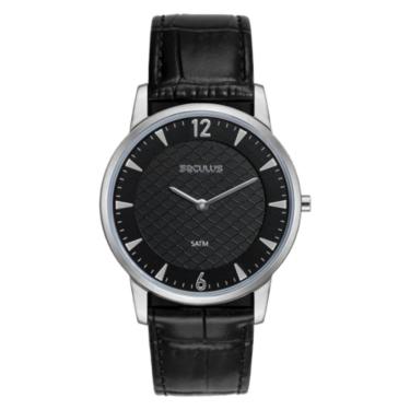 Imagem de Relógio Seculus Slim 23743G0SVNC1 Prata-Masculino