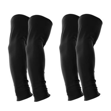 Imagem de Kit 2 Manguitos Proteção Solar Uv Vôlei Ciclismo Protetor Braço Moto-Masculino
