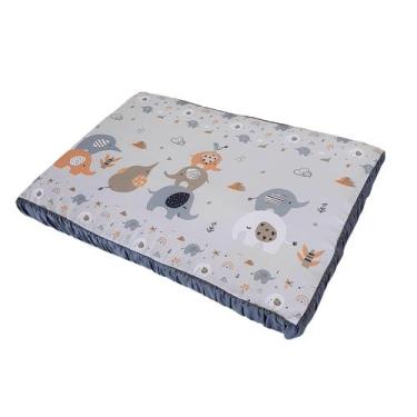Imagem de Trocador Plastificado de Comoda para Bebe Menina 65cm x 45cm - Carinha