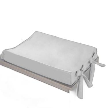 Imagem de Trocador Mini Anatômico De Cômoda Para Bebe Cinza