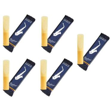 Imagem de Kit 5 Palhetas Sax Alto Vandoren 2.5