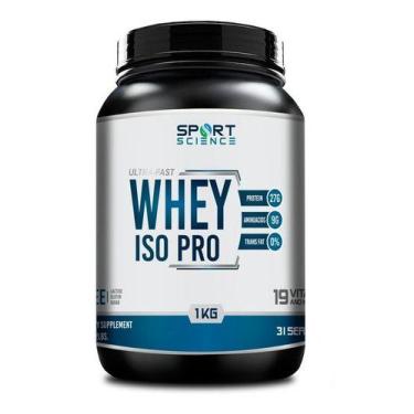 Imagem de Iso 100 pro 1kg sport science, Morango