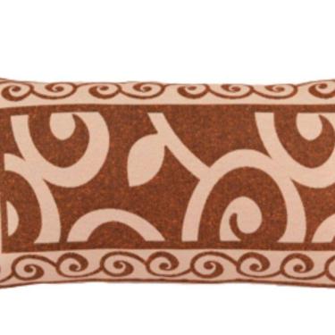 Imagem de Capa De Almofada Decorativa Turin Retangular 1 Peça 58% Algodão / 42% Poliéster - Arabesco Coral